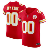 Kansas City Chiefs Vapor F.U.S.E. Elite Custom Jersey - Red - Nike