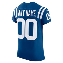 Indianapolis Colts Vapor F.U.S.E. Elite Custom Jersey - Royal - Nike