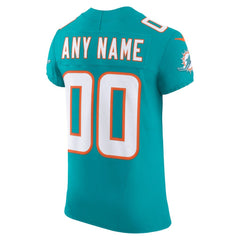 Miami Dolphins Vapor F.U.S.E. Elite Custom Jersey - Aqua - Nike