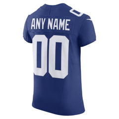 New York Giants Vapor F.U.S.E. Elite Custom Jersey - Royal - Nike