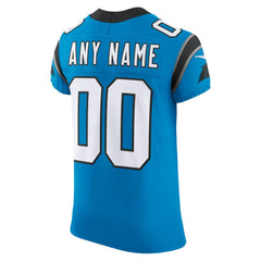 Carolina Panthers Vapor F.U.S.E. Elite Custom Jersey - Blue - Nike