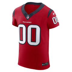 Houston Texans Alternate Vapor F.U.S.E. Elite Custom Jersey - Red - Nike
