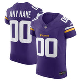 Minnesota Vikings Vapor F.U.S.E. Elite Custom Jersey - Purple - Nike