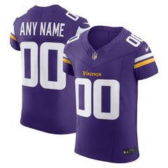Minnesota Vikings Vapor F.U.S.E. Elite Custom Jersey - Purple - Nike