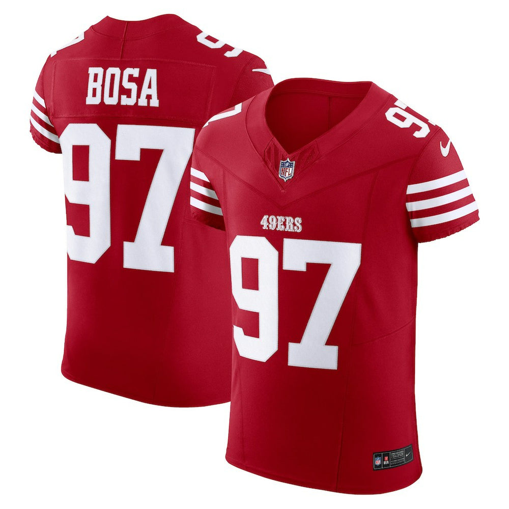 Nick Bosa San Francisco 49ers Vapor F.U.S.E. Elite Jersey - Scarlet - Nike
