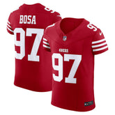 Nick Bosa San Francisco 49ers Vapor F.U.S.E. Elite Jersey - Scarlet - Nike