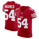 Fred Warner San Francisco 49ers Vapor F.U.S.E. Elite Jersey - Scarlet - Nike