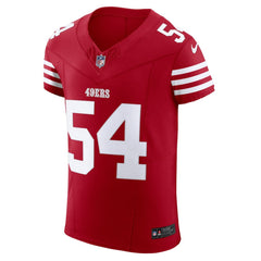 Fred Warner San Francisco 49ers Vapor F.U.S.E. Elite Jersey - Scarlet - Nike