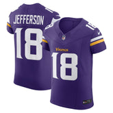 Justin Jefferson Minnesota Vikings Vapor F.U.S.E. Elite Jersey - Purple - Nike