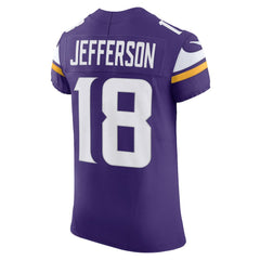 Justin Jefferson Minnesota Vikings Vapor F.U.S.E. Elite Jersey - Purple - Nike