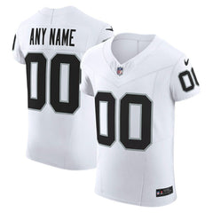 Las Vegas Raiders Vapor F.U.S.E. Elite Custom Jersey - White - Nike