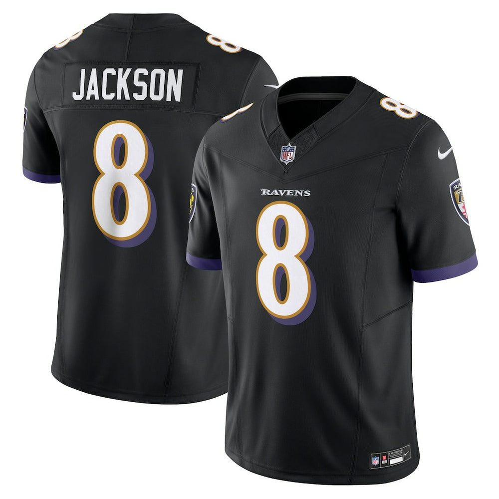 Lamar Jackson Baltimore Ravens Vapor F.U.S.E. Limited Jersey - Black - Nike
