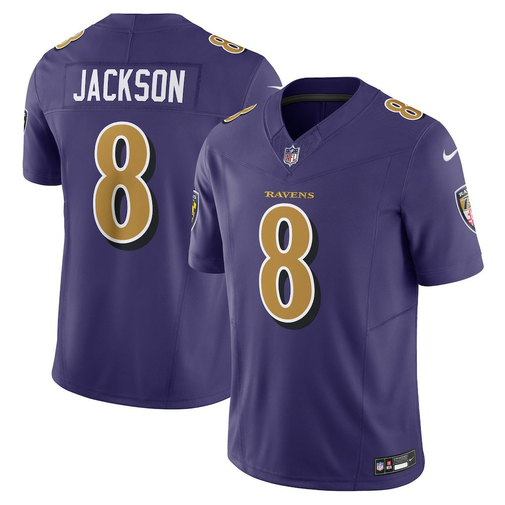 Lamar Jackson Baltimore Ravens Vapor F.U.S.E. Limited Jersey - Purple - Nike