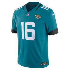 Trevor Lawrence Jacksonville Jaguars Vapor F.U.S.E. Limited Jersey - Teal - Nike