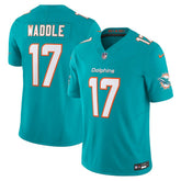 Jaylen Waddle Miami Dolphins Vapor F.U.S.E. Limited Jersey - Aqua - Nike