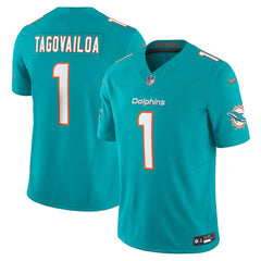 Tua Tagovailoa Miami Dolphins Vapor F.U.S.E. Limited Jersey - Aqua - Nike