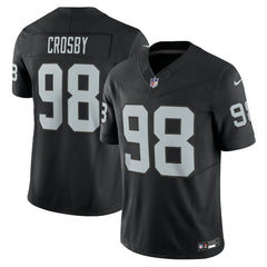 Maxx Crosby Las Vegas Raiders Vapor F.U.S.E. Limited Jersey - Black - Nike