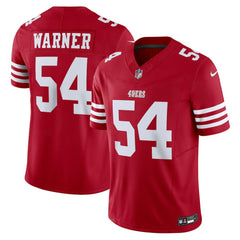 Fred Warner San Francisco 49ers Vapor F.U.S.E. Limited Jersey - Scarlet - Nike