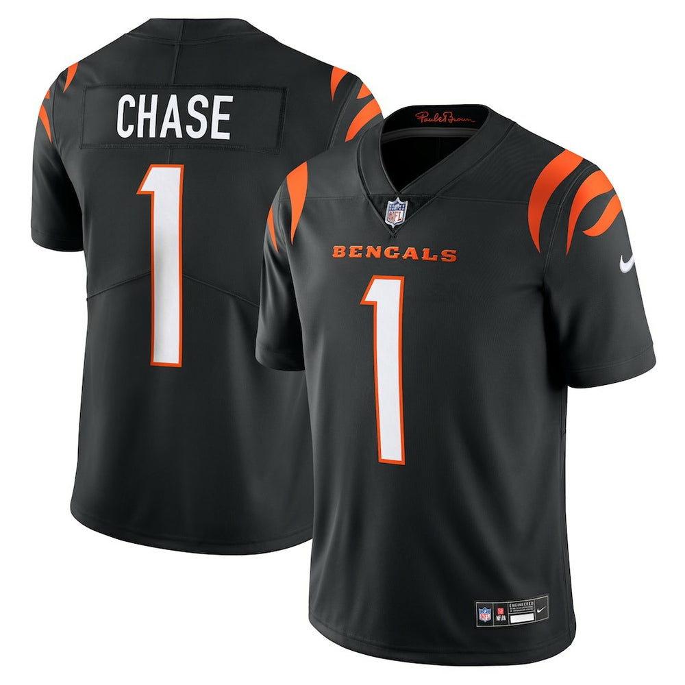 Ja'Marr Chase Cincinnati Bengals Vapor Untouchable Limited Jersey - Black - Nike