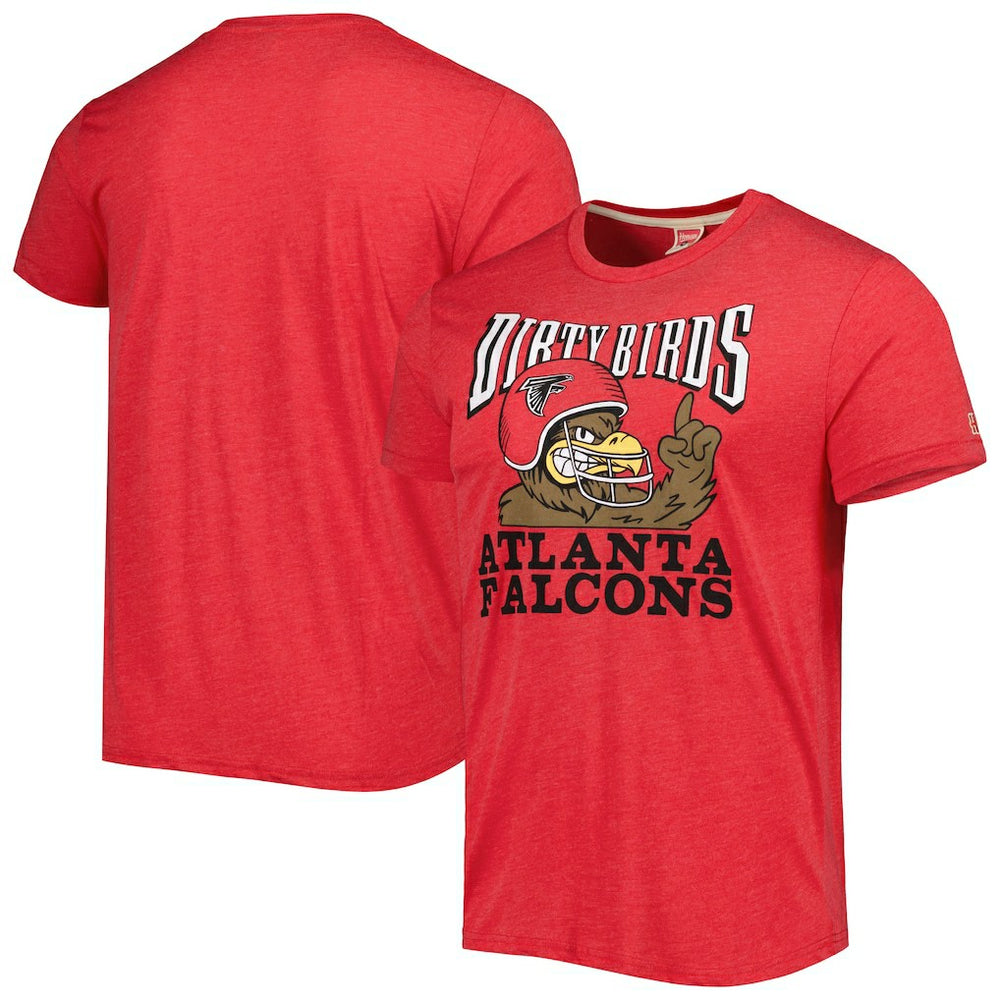 Atlanta Falcons Homage Dirty Birds Hyper Local Tri-Blend T-Shirt - Red - NFL