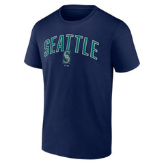 Seattle Mariners Fanatics Arch T-Shirt & Shorts Combo Set Online