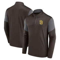 San Diego Padres Fanatics Logo Quarter-Zip Top Near Me
