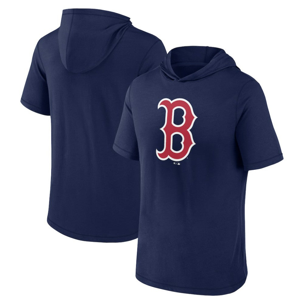 Boston Red Sox Fanatics Short Sleeve Hoodie T-Shirt for sale