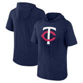 Minnesota Twins Fanatics Short Sleeve Hoodie T-Shirt Sale
