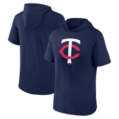 Minnesota Twins Fanatics Short Sleeve Hoodie T-Shirt Sale