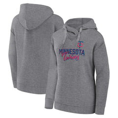 Minnesota Twins Fanatics Women's Script Favorite Lightweight Pullover Hoodie Outlet