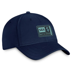 Seattle Kraken Fanatics Authentic Pro Training Camp Flex Hat – Deep Sea Blue | Fanatics discount
