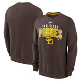 San Diego Padres Nike Cooperstown Collection Team Shout Out Pullover Sweatshirt Sale