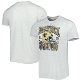 New Orleans Saints Homage Champs Hyper Local Tri-Blend T-Shirt - Ash - NFL