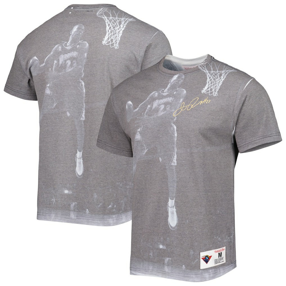 Mitchell & Ness Jason Richardson Golden State Warriors Above The Rim T-Shirt Heather Gray