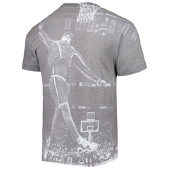 Mitchell & Ness Brent Barry LA Clippers Above The Rim T-Shirt Heather Gray
