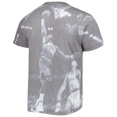Mitchell & Ness Karl Malone Utah Jazz Above The Rim T-Shirt Heather Gray