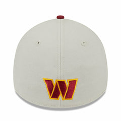 Washington Commanders New Era 2023 NFL Draft 39THIRTY Flex Hat - Stone/Burgundy - NFL