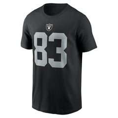 Darren Waller Las Vegas Raiders Player Name & Number T-Shirt - Black - Nike