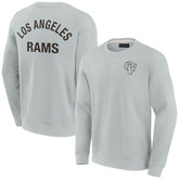 Los Angeles Rams Unisex Elements Super Soft Pullover Sweatshirt - Gray - Fanatics