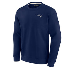 New England Patriots Unisex Elements Super Soft Pullover Sweatshirt - Navy - Fanatics