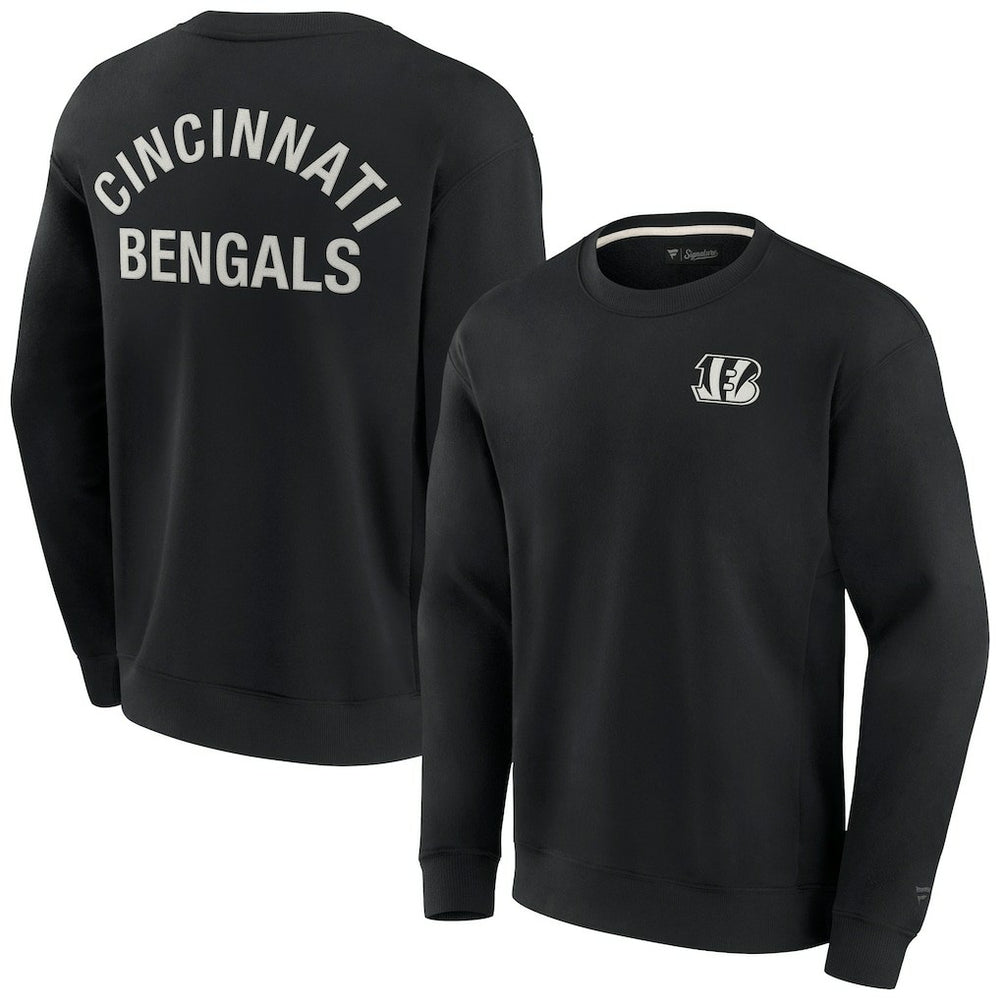 Cincinnati Bengals Unisex Elements Super Soft Pullover Sweatshirt - Black - Fanatics