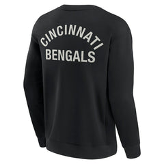 Cincinnati Bengals Unisex Elements Super Soft Pullover Sweatshirt - Black - Fanatics
