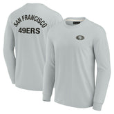 San Francisco 49ers Unisex Elements Super Soft Long Sleeve T-Shirt - Gray - Fanatics