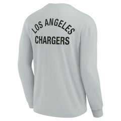 Los Angeles Chargers Unisex Elements Super Soft Long Sleeve T-Shirt - Gray - Fanatics