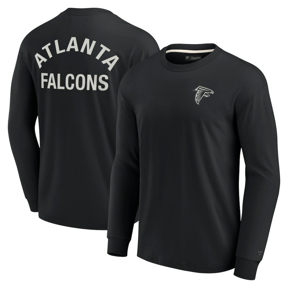 Atlanta Falcons Unisex Elements Super Soft Long Sleeve T-Shirt - Black - Fanatics