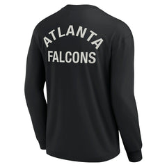 Atlanta Falcons Unisex Elements Super Soft Long Sleeve T-Shirt - Black - Fanatics