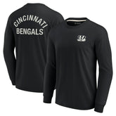 Cincinnati Bengals Unisex Elements Super Soft Long Sleeve T-Shirt - Black - Fanatics