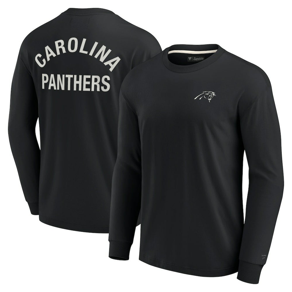 Carolina Panthers Unisex Elements Super Soft Long Sleeve T-Shirt - Black - Fanatics