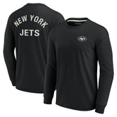 New York Jets Unisex Elements Super Soft Long Sleeve T-Shirt - Black - Fanatics