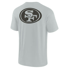 San Francisco 49ers Unisex Elements Super Soft Short Sleeve T-Shirt - Gray - Fanatics